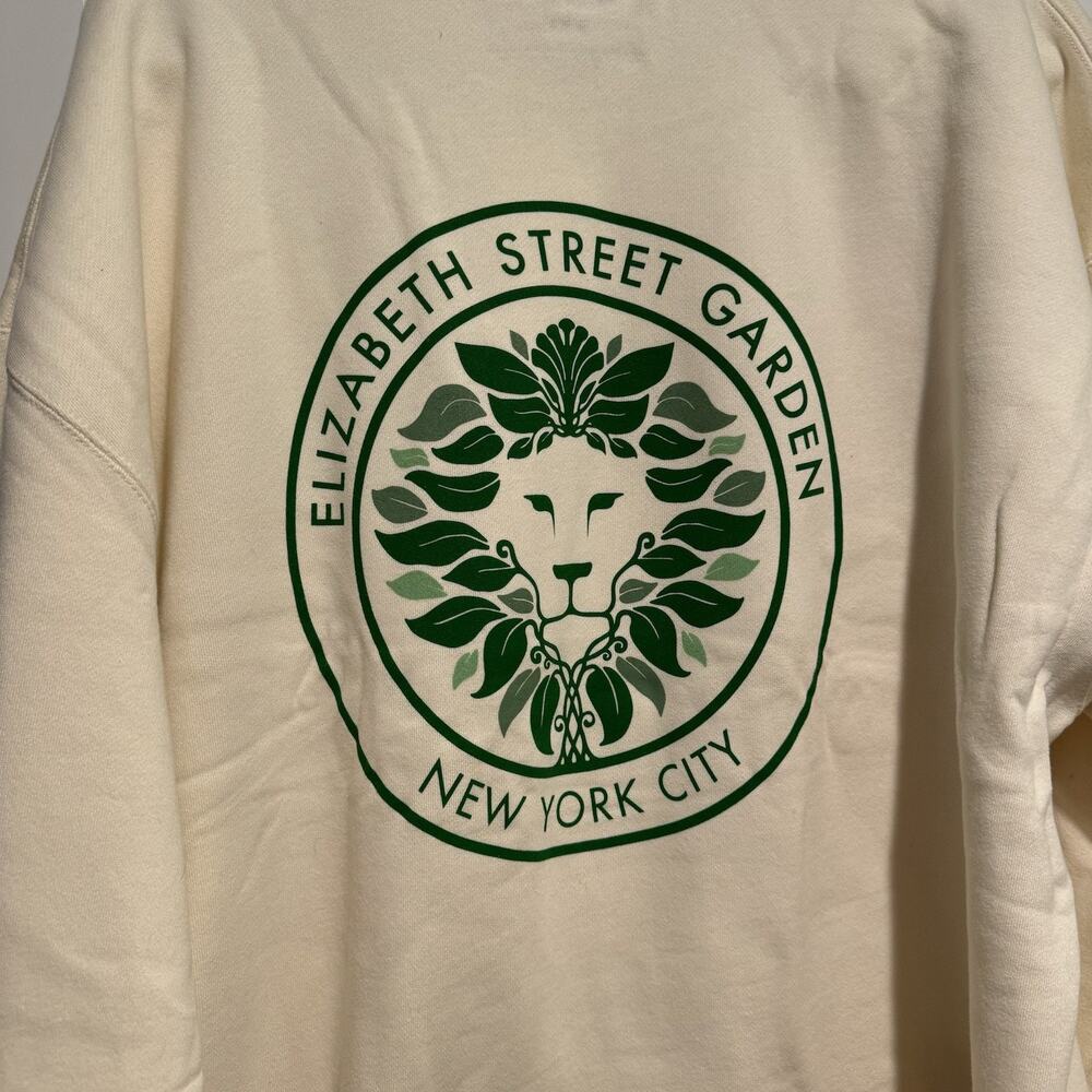 Neighborhood Spot Elizabeth Street Garden Crew Neck Sweatshirt Size XXL - Picture 5 of 5